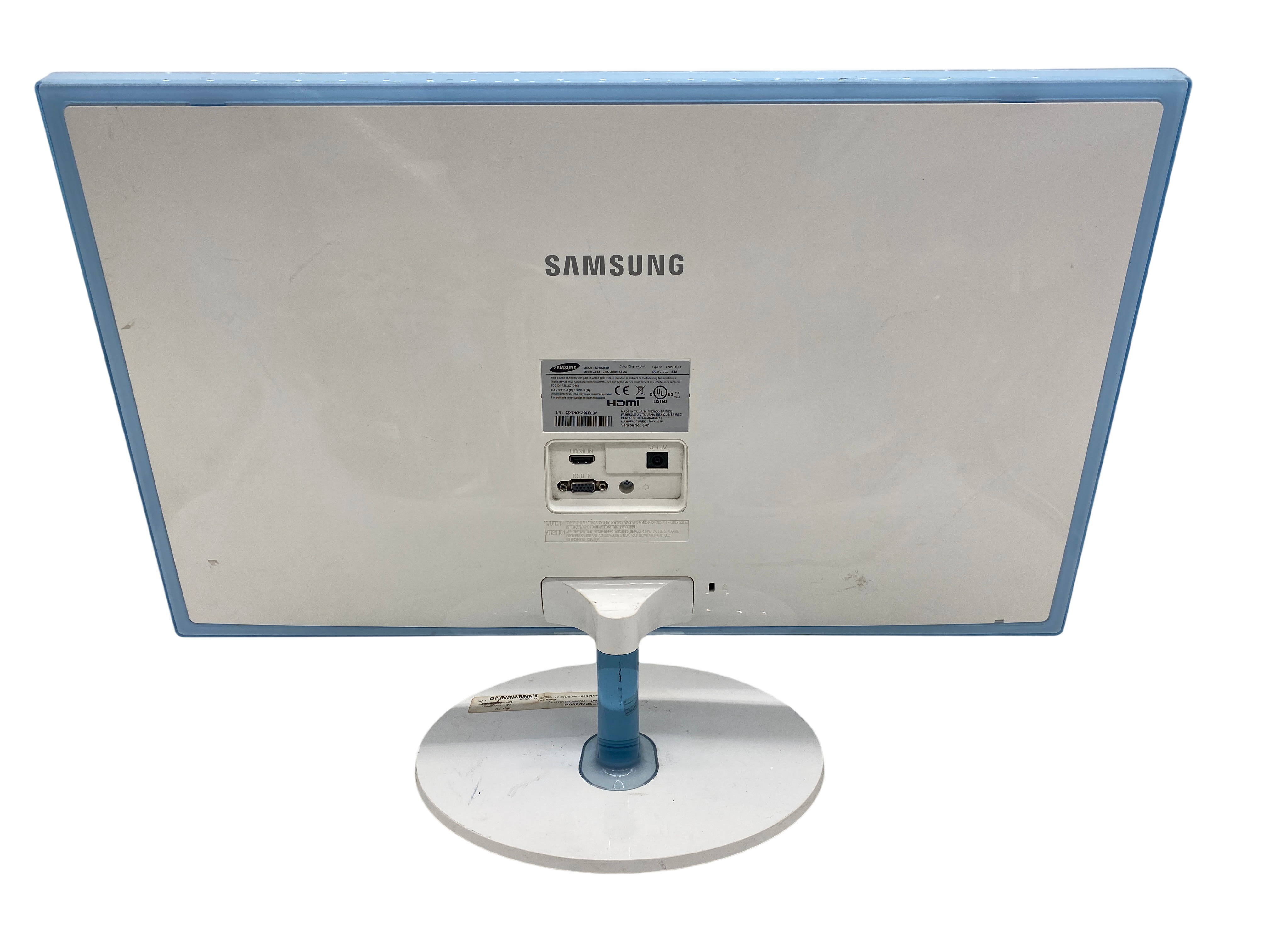 Samsung S27D360H 27" LED Monitor 1080p HDMI No Adapter GRB - 第 4/5 張圖片
