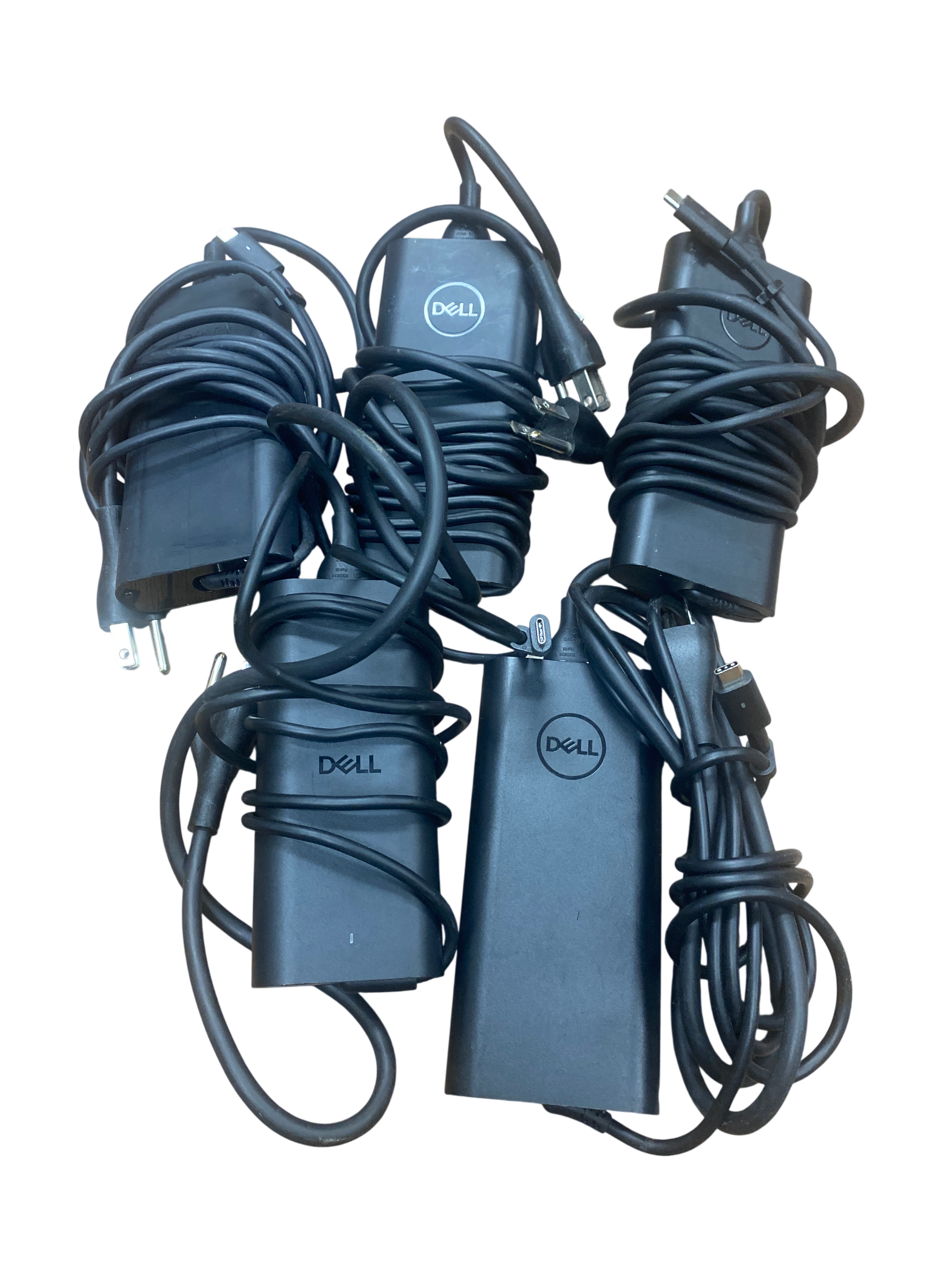 Lot of 5! Dell 130W USB-C AC Adapter 90 Day Warranty